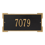 Roanoke Standard Wall Address Plaque
