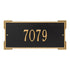 Roanoke Standard Wall Address Plaque