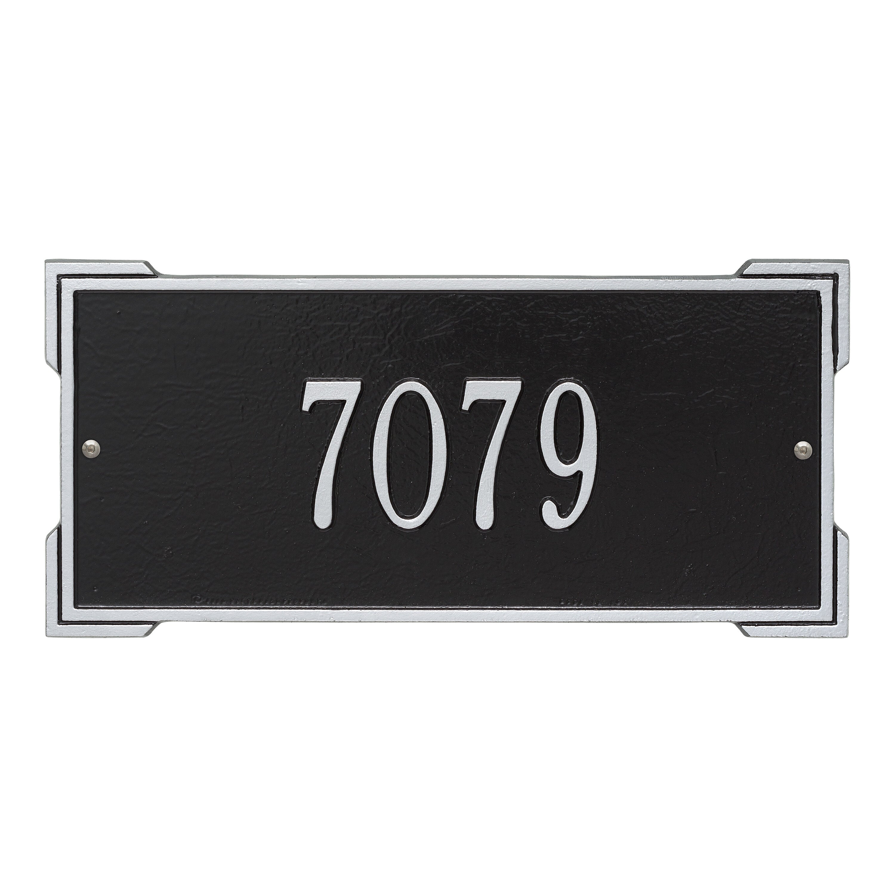 Roanoke Standard Wall Address Plaque