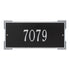 Roanoke Standard Wall Address Plaque