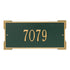 Roanoke Standard Wall Address Plaque