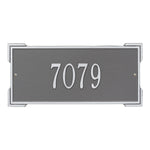 Roanoke Standard Wall Address Plaque