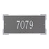 Roanoke Standard Wall Address Plaque