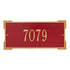 Roanoke Standard Wall Address Plaque