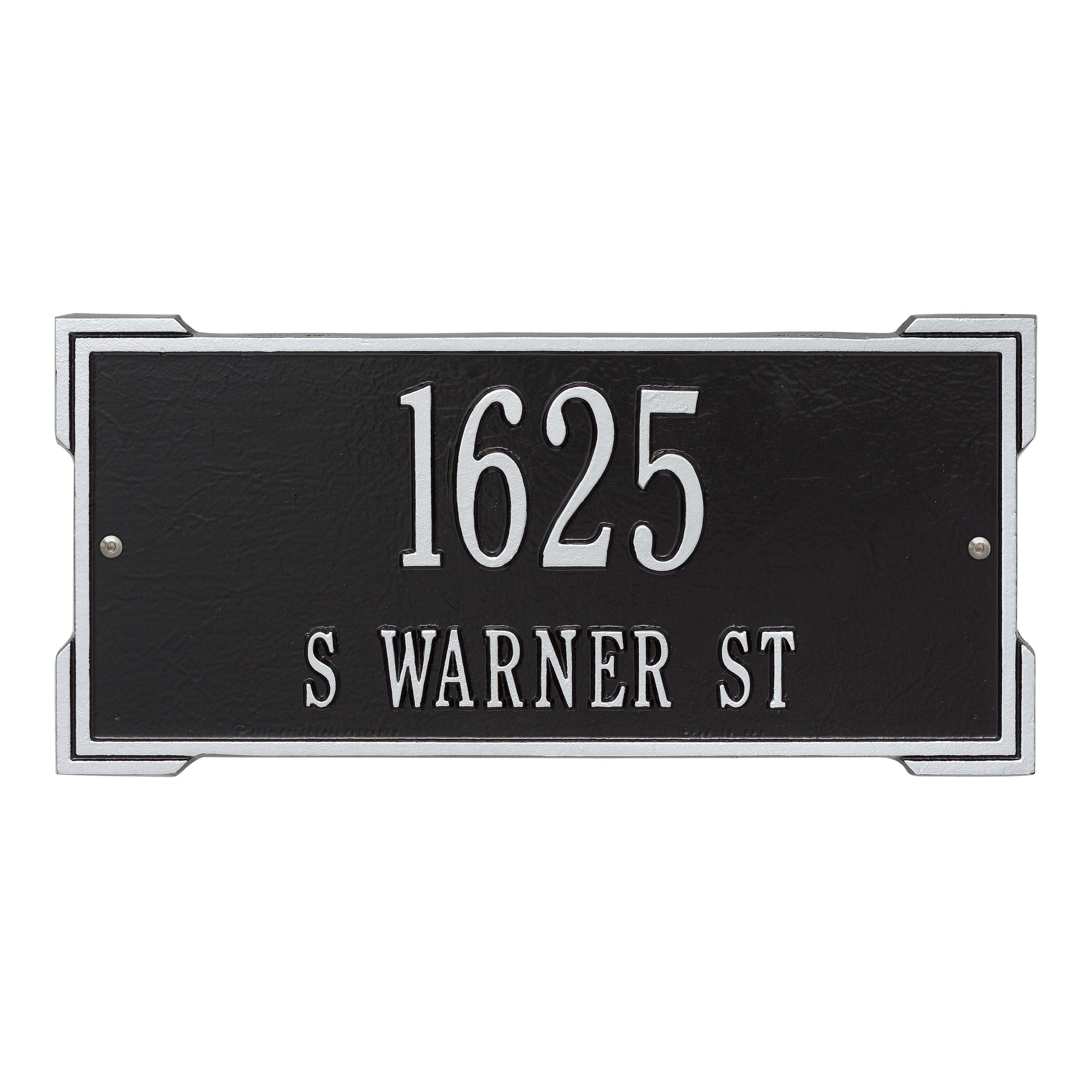 Roanoke Standard Wall Address Plaque