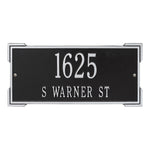 Roanoke Standard Wall Address Plaque