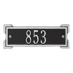 Roanoke Petite Wall Address Plaque