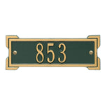 Roanoke Petite Wall Address Plaque