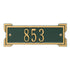 Roanoke Petite Wall Address Plaque