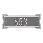 Roanoke Petite Wall Address Plaque