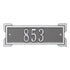 Roanoke Petite Wall Address Plaque