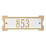 Roanoke Petite Wall Address Plaque
