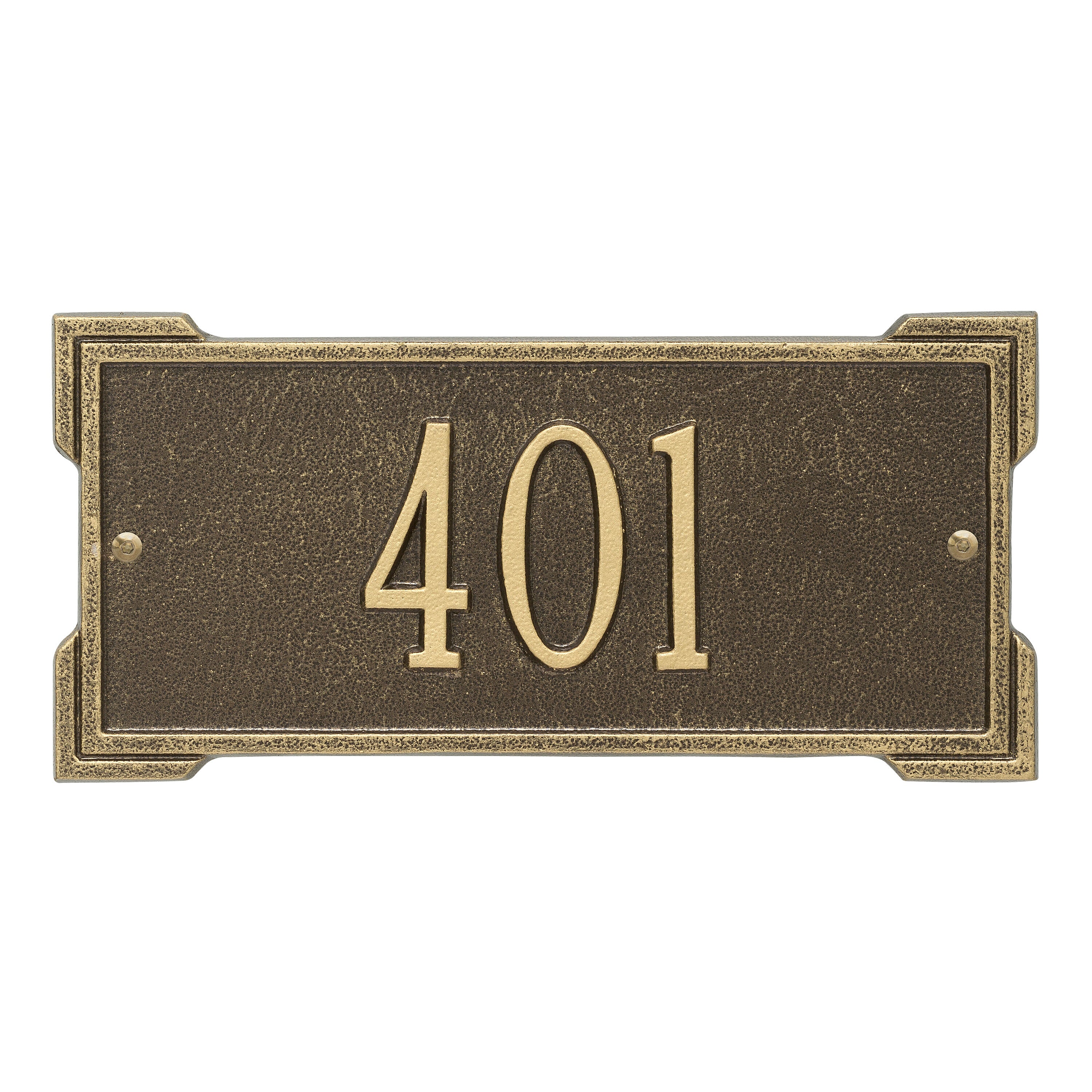 Roanoke Mini Wall Address Plaque