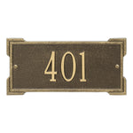 Roanoke Mini Wall Address Plaque