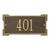 Roanoke Mini Wall Address Plaque