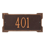 Roanoke Mini Wall Address Plaque