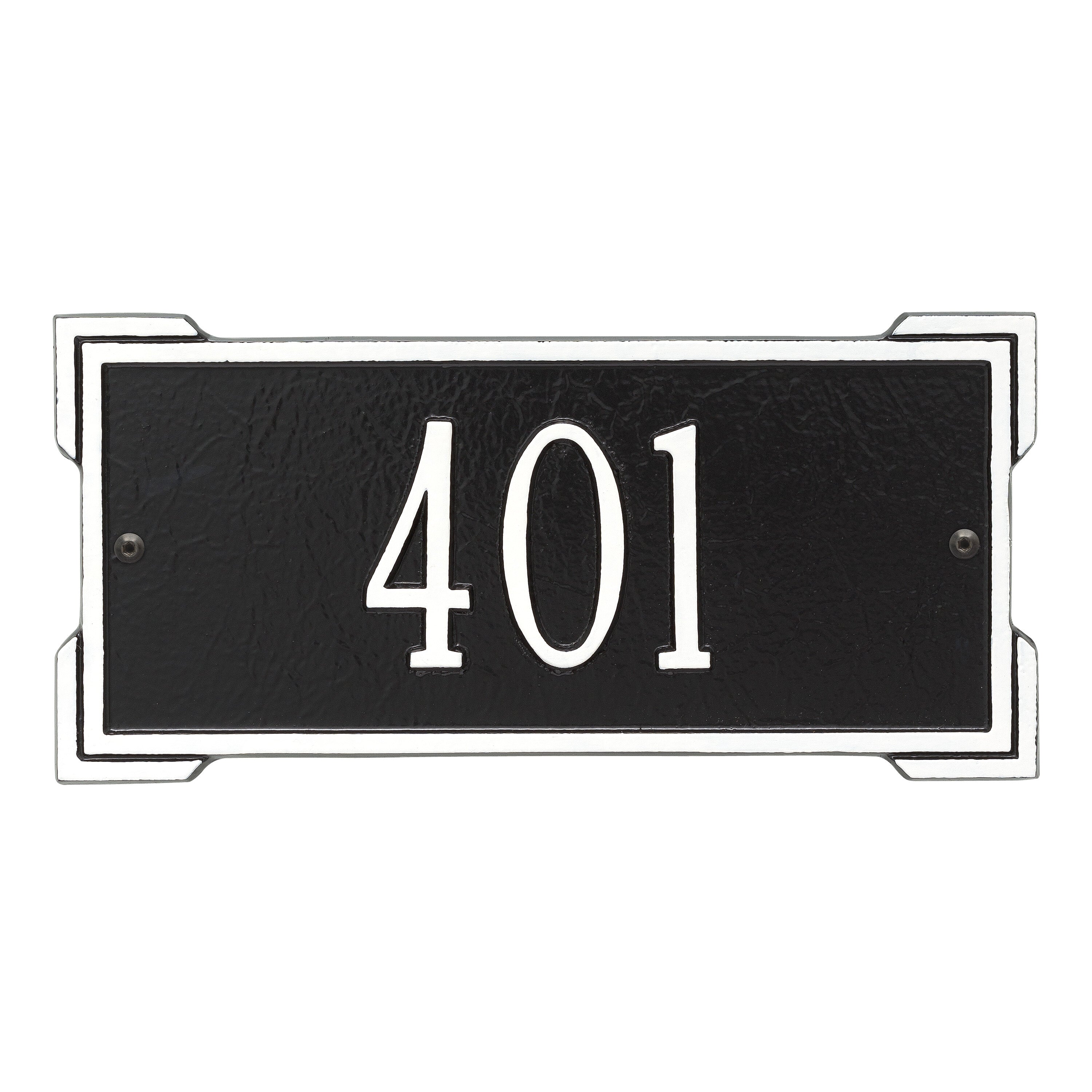 Roanoke Mini Wall Address Plaque