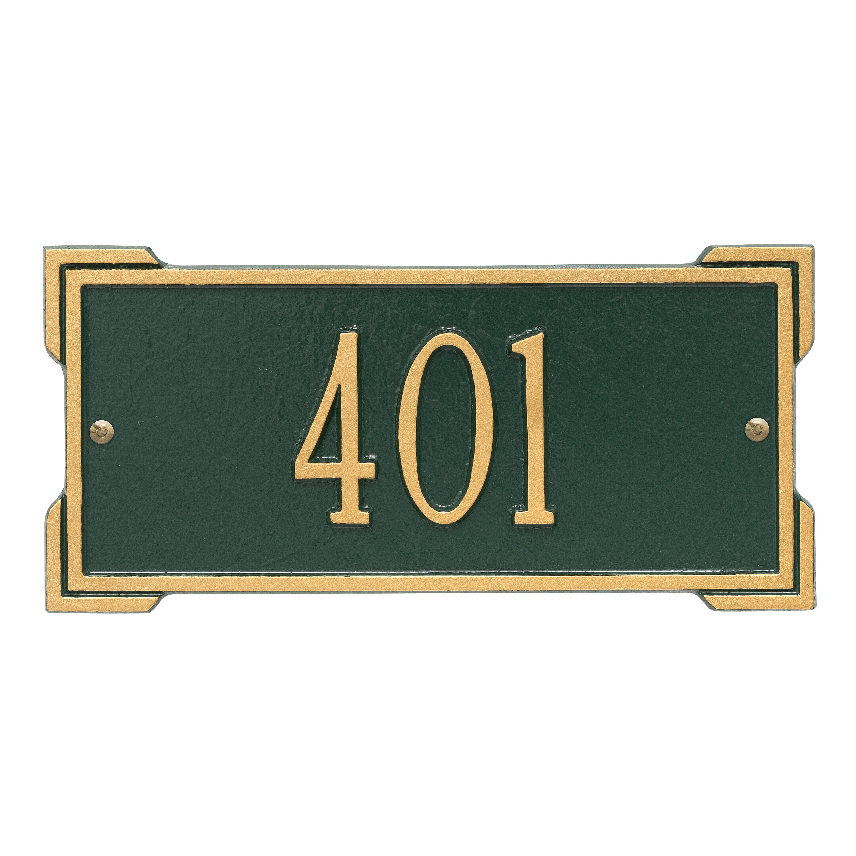 Roanoke Mini Wall Address Plaque