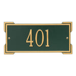 Roanoke Mini Wall Address Plaque