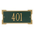 Roanoke Mini Wall Address Plaque