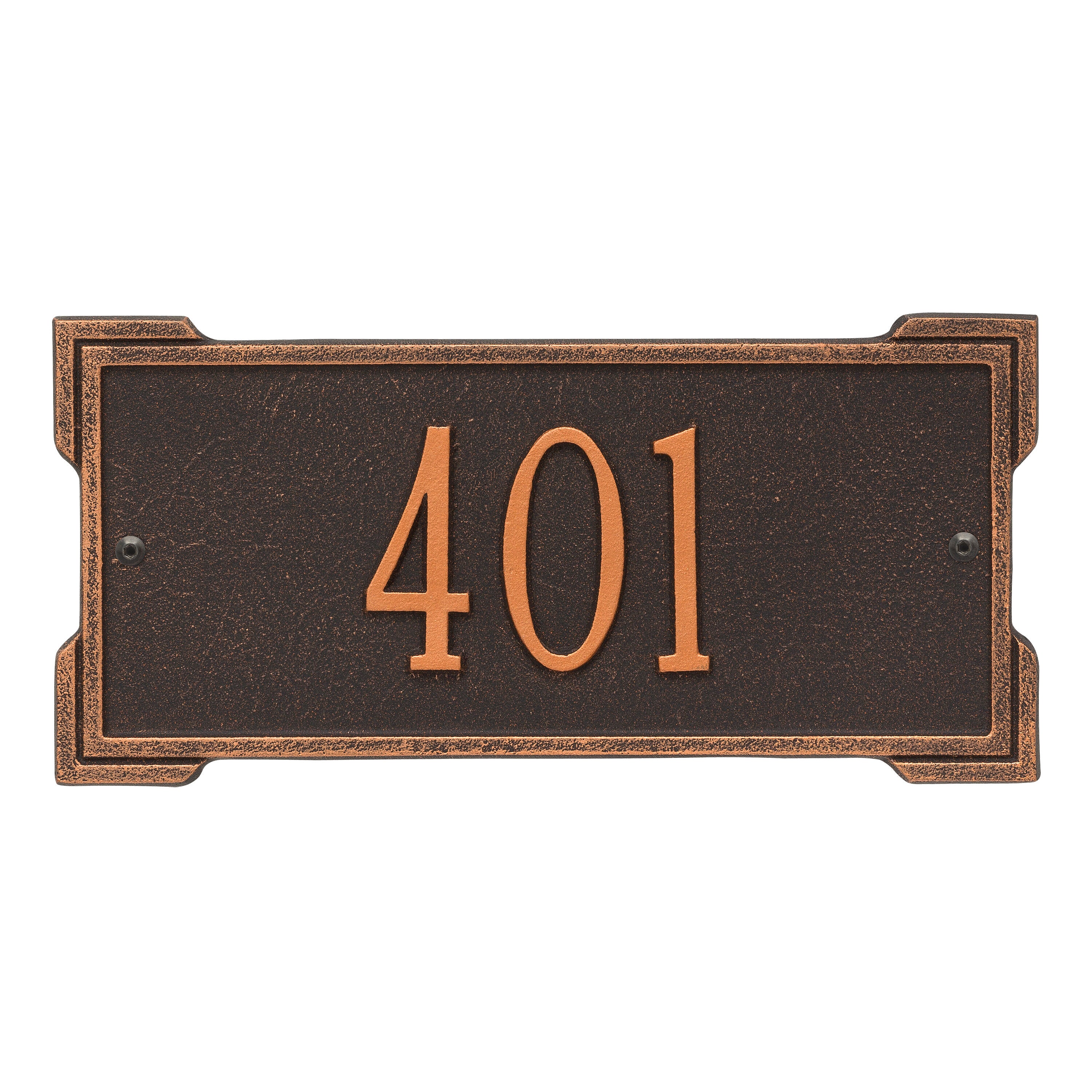 Roanoke Mini Wall Address Plaque