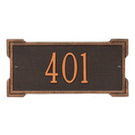 Roanoke Mini Wall Address Plaque