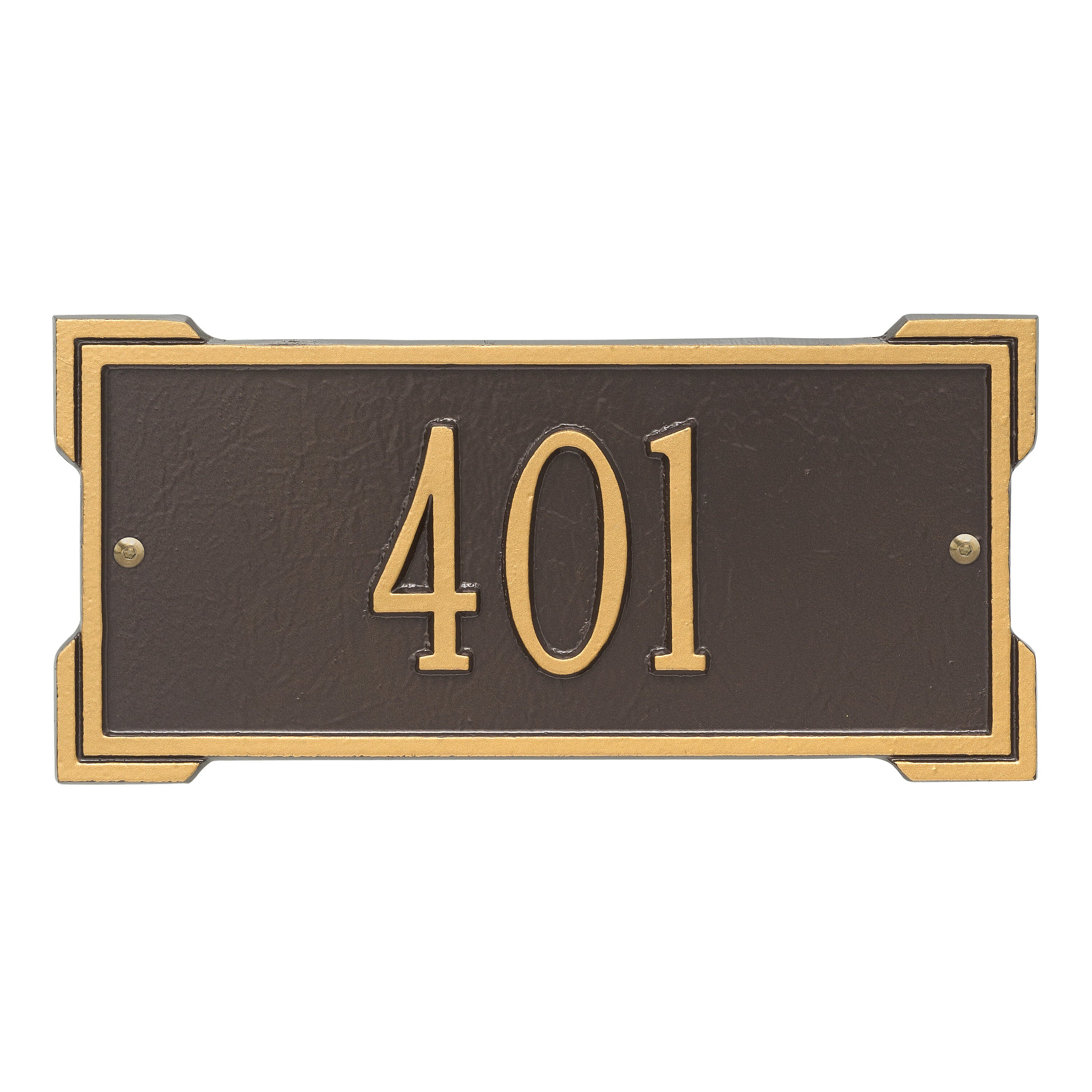 Roanoke Mini Wall Address Plaque