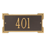 Roanoke Mini Wall Address Plaque