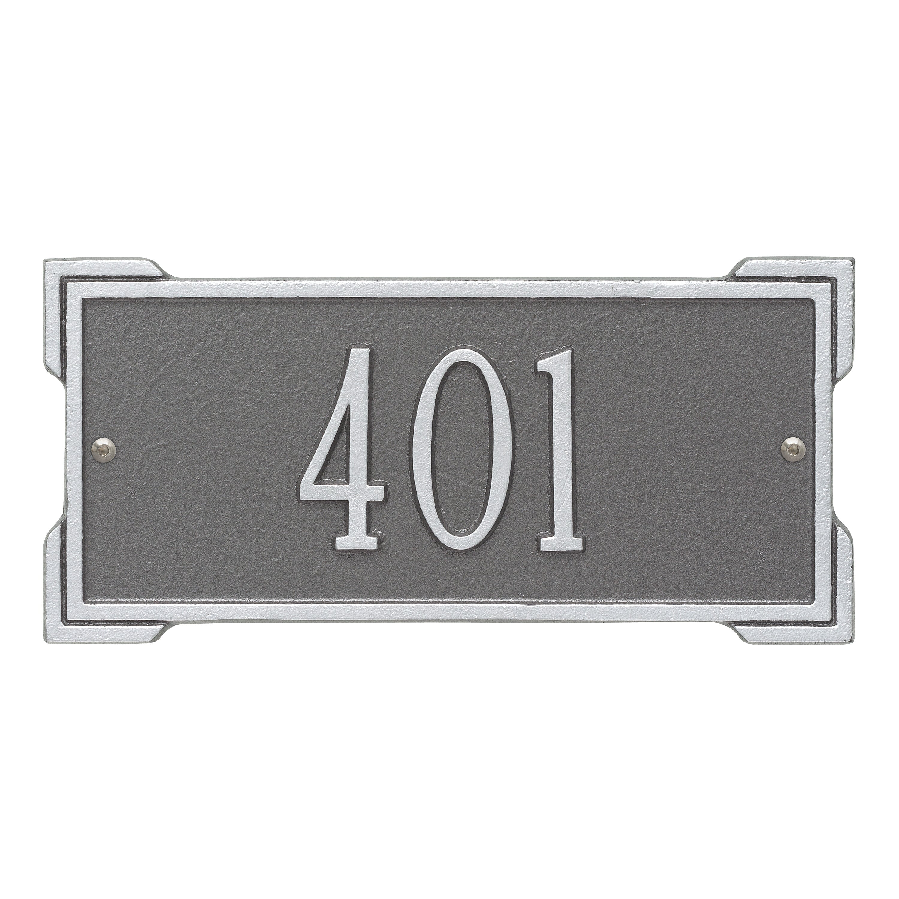 Roanoke Mini Wall Address Plaque