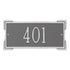 Roanoke Mini Wall Address Plaque