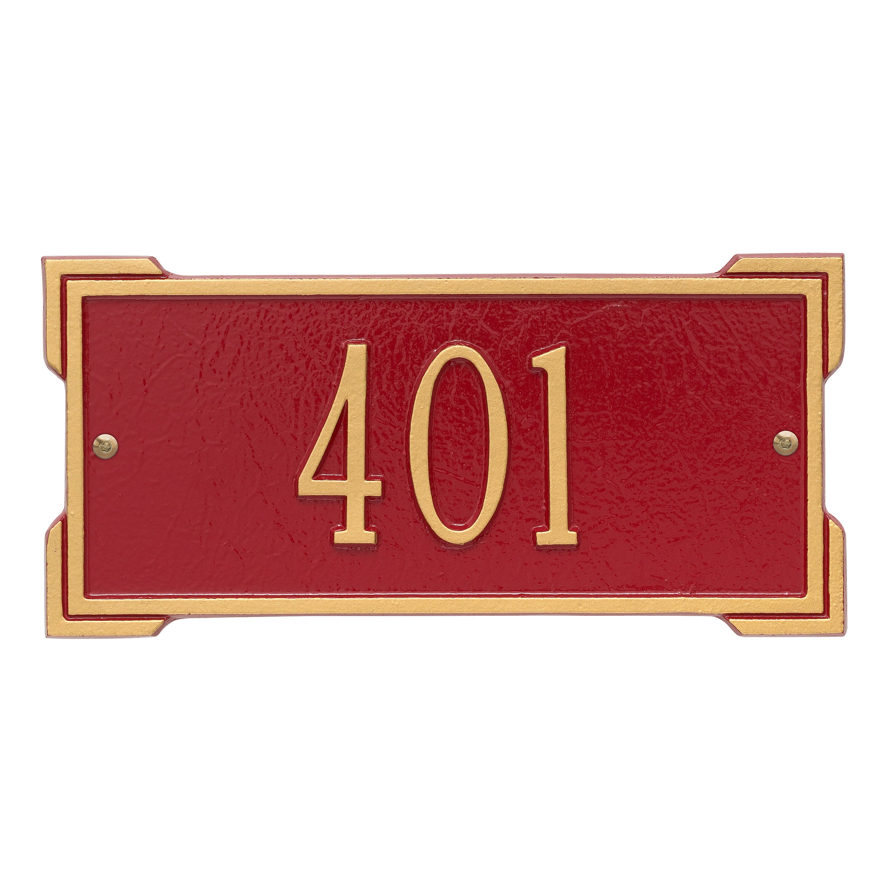 Roanoke Mini Wall Address Plaque