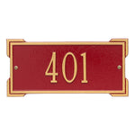 Roanoke Mini Wall Address Plaque