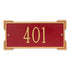 Roanoke Mini Wall Address Plaque