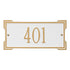 Roanoke Mini Wall Address Plaque