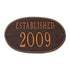 Date Established Wall Plaque
