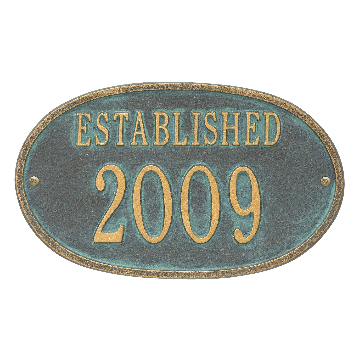 Date Established Wall Plaque