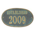 Date Established Wall Plaque