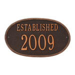 Date Established Wall Plaque
