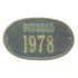 Date Founded Wall Plaque