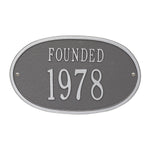 Date Founded Wall Plaque