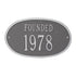 Date Founded Wall Plaque