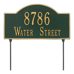 Personalized 2-Sided Arch Lawn Plaque