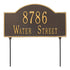 Personalized 2-Sided Arch Lawn Plaque