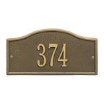 Rolling Hills Mini Wall Address Plaque