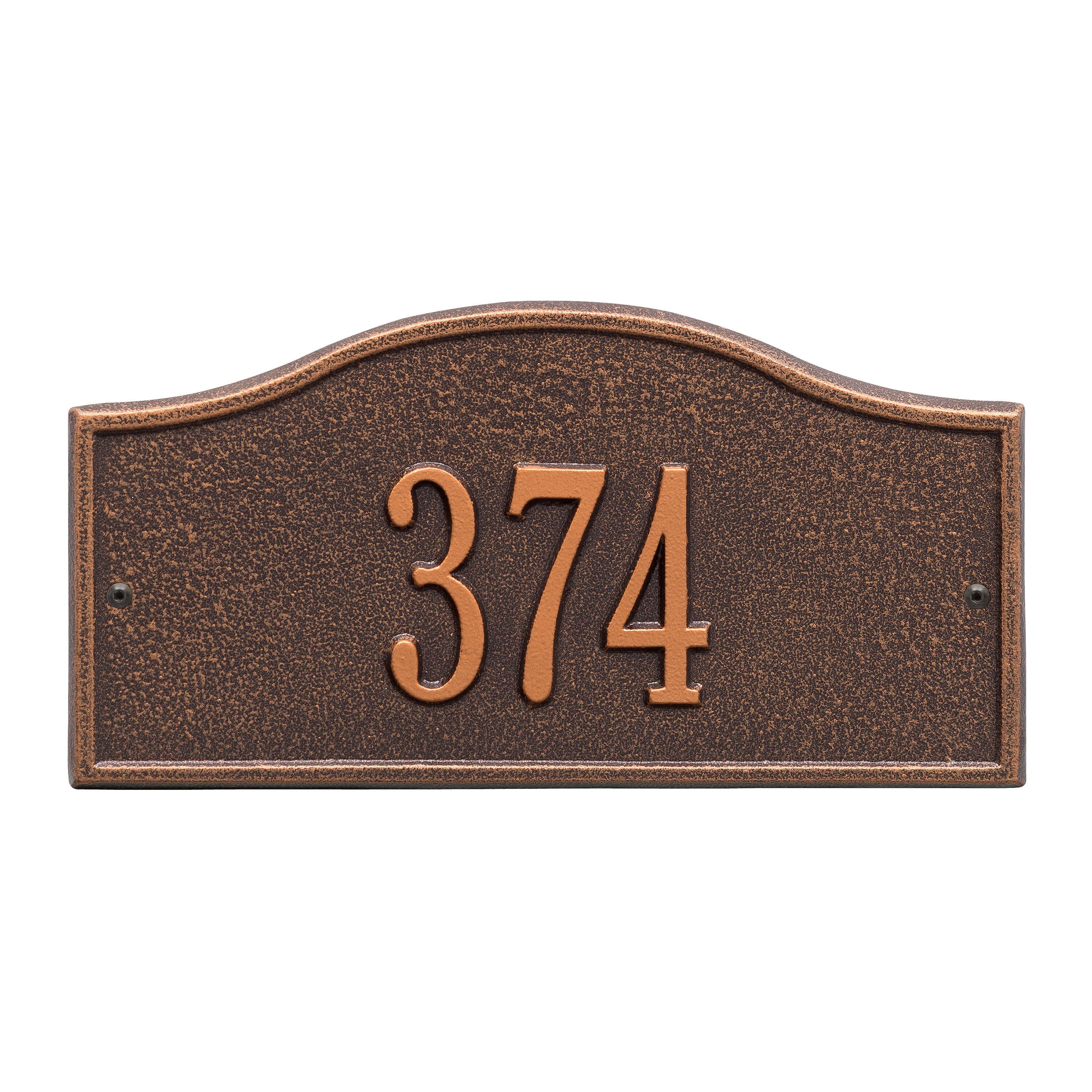 Rolling Hills Mini Wall Address Plaque