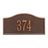 Rolling Hills Mini Wall Address Plaque