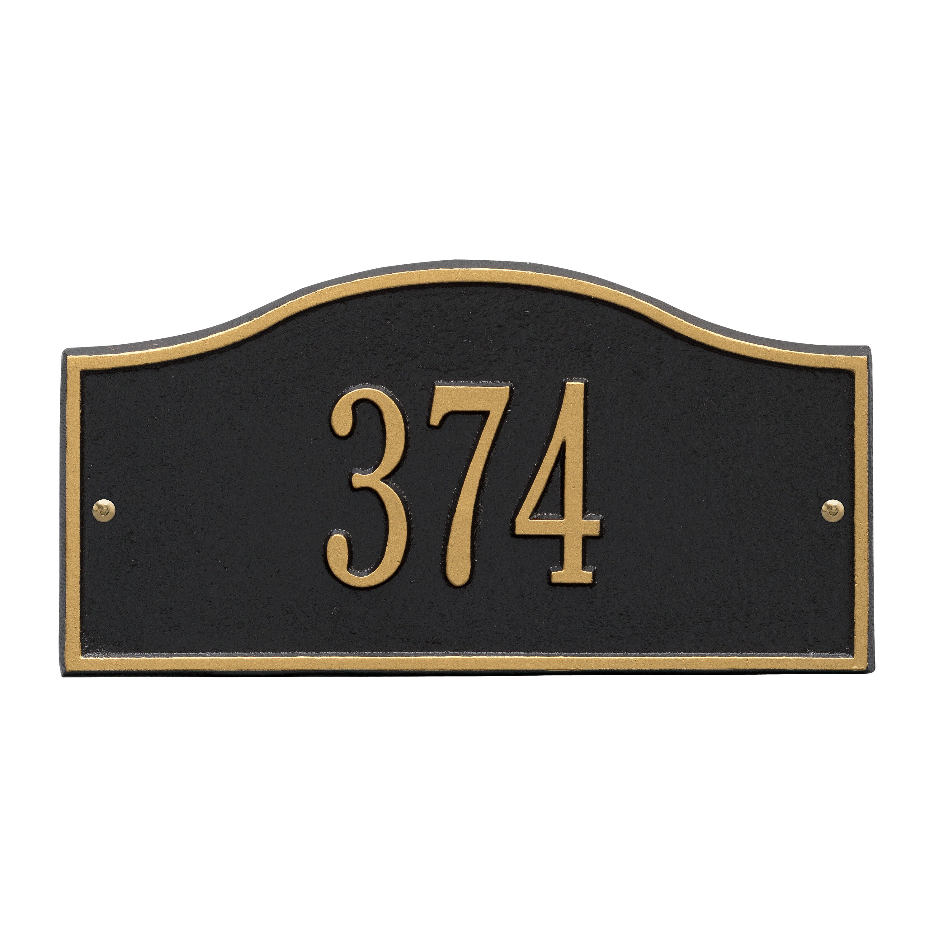 Rolling Hills Mini Wall Address Plaque