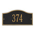 Rolling Hills Mini Wall Address Plaque