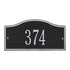 Rolling Hills Mini Wall Address Plaque