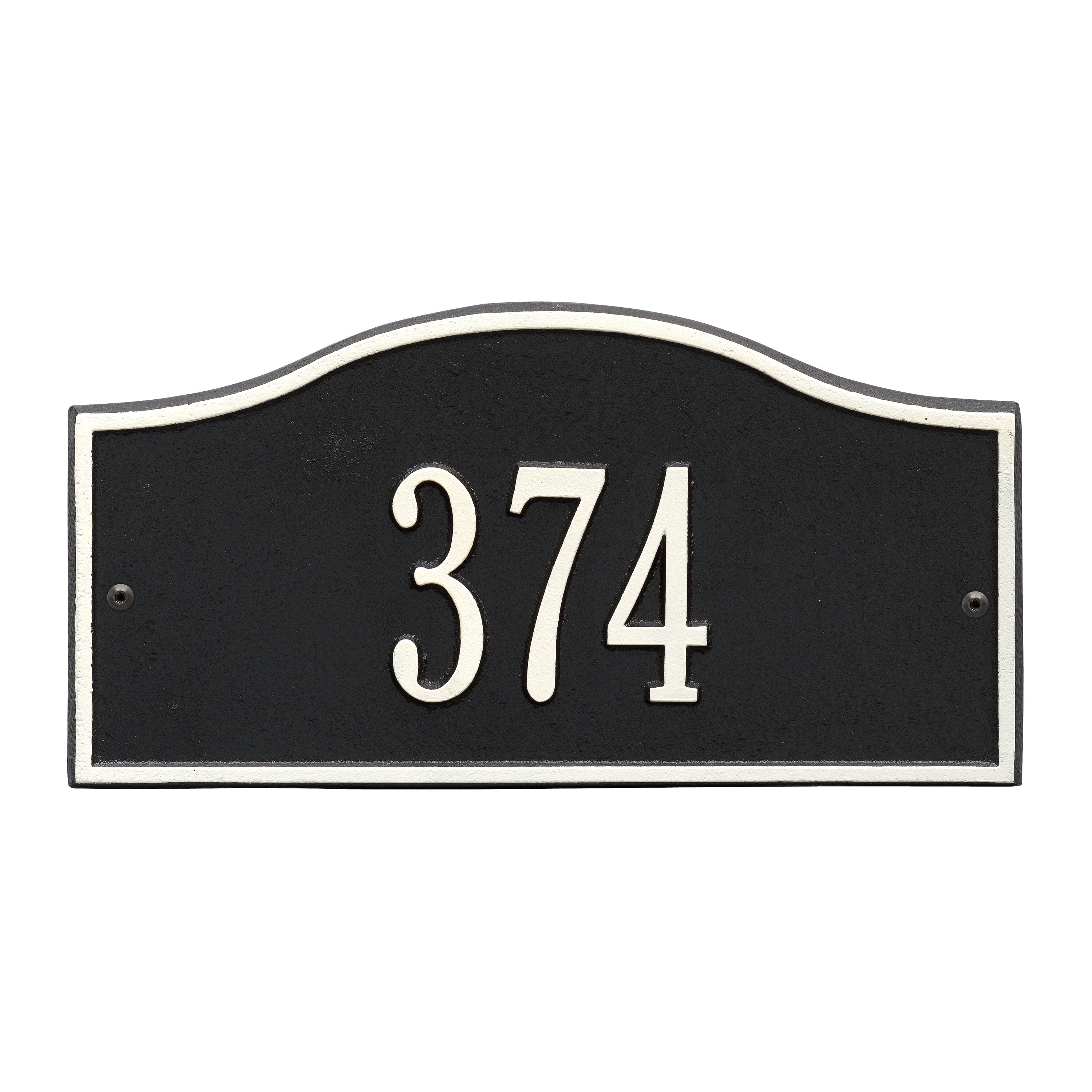 Rolling Hills Mini Wall Address Plaque
